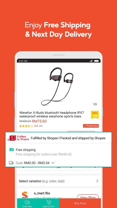 shopee巴西站点app截图