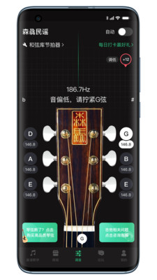 吉他调音器巅峰版app截图