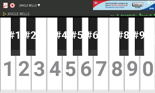 蛋仔派对简谱钢琴(Piano Number)截图