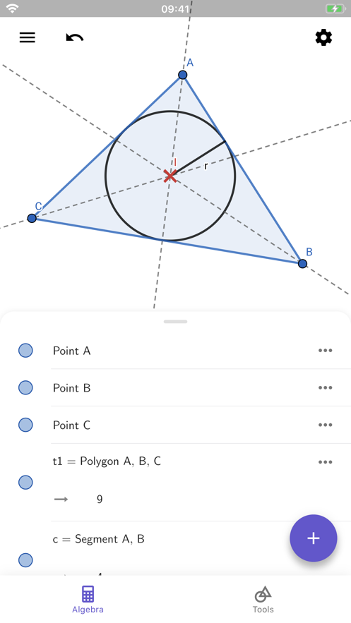 GeoGebra app截图