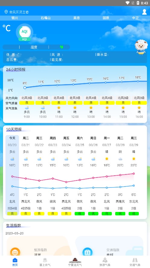 宁夏智慧气象app截图