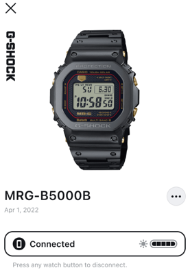 CASIO WATCHES app