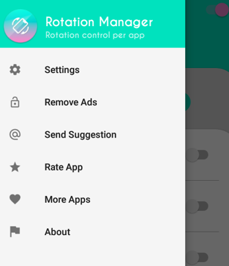 屏幕旋转管理器(Rotation Manager)