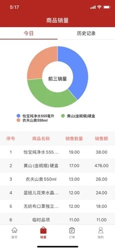 云蓝收银app截图