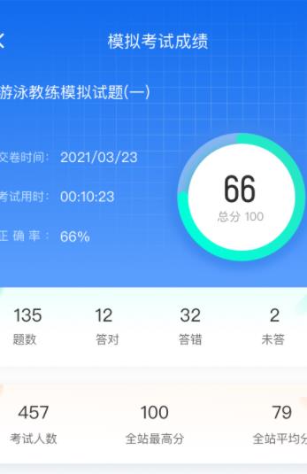 游泳教练聚题库app