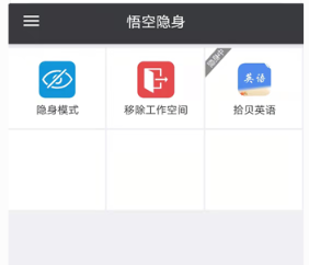 悟空隐身app