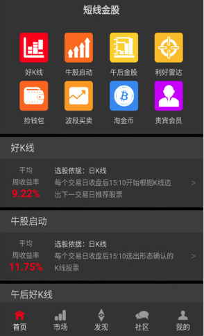 短线金股app