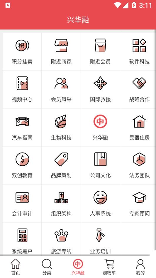 兴华融e购app截图