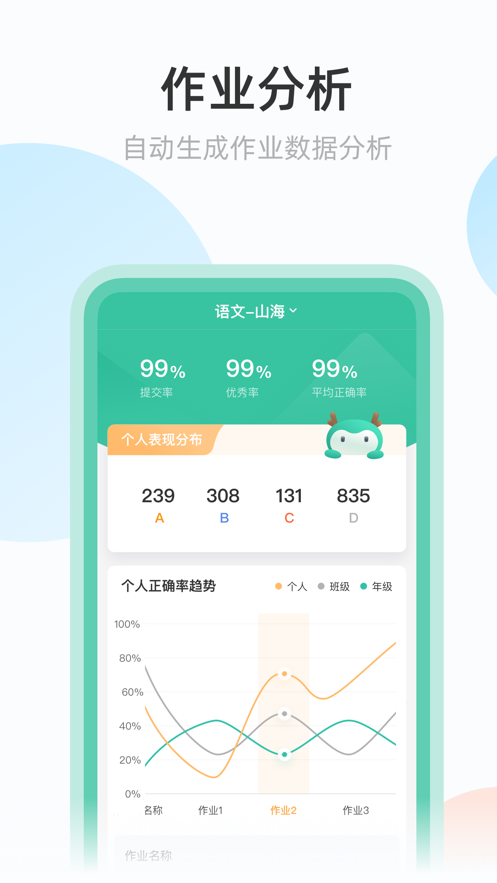 青小鹿作业app截图