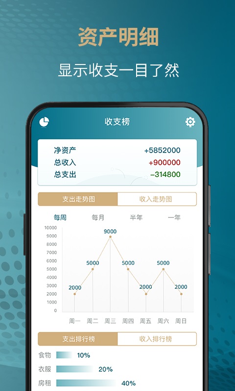 JTS账上通app截图