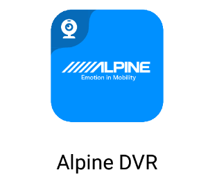 Alpine DVR app
