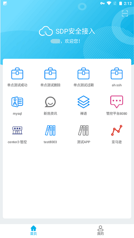 SDP安全接入app截图