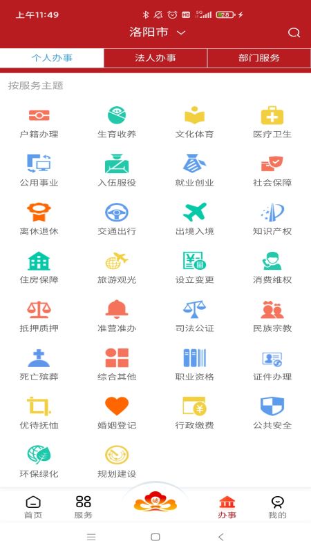 洛阳快办APP截图