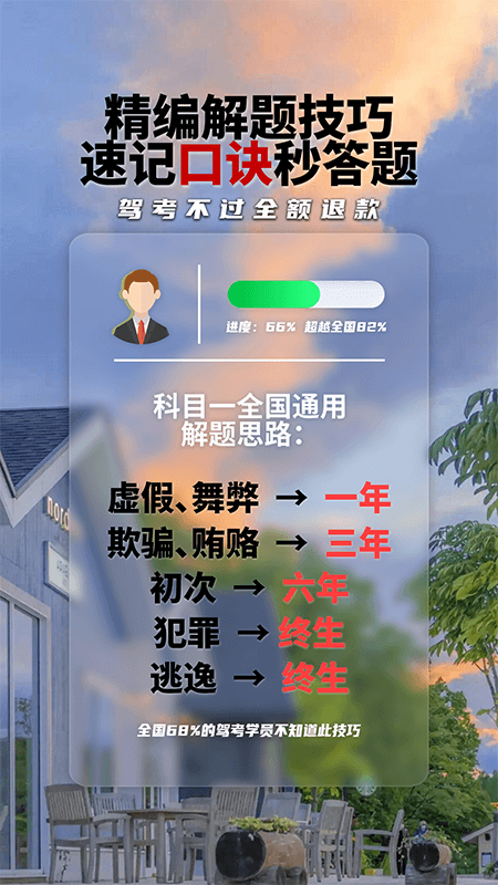 驾考百分百app截图