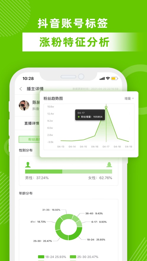 飞瓜数据app截图