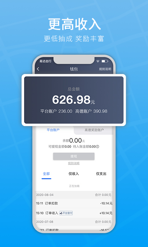 易达出行司机app截图