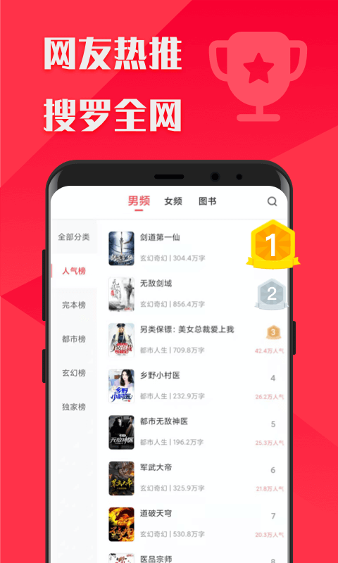 阅友免费小说大全app截图