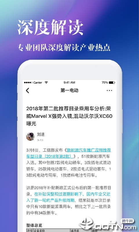 第一电动汽车网app截图