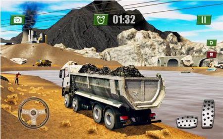 重型运煤卡车运输模拟器Heavy Coal Cargo截图