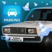 城市中的停车场RussianParking3D