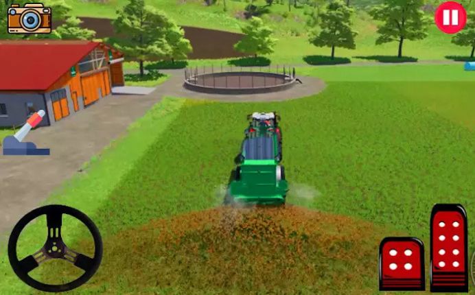 拖拉机小车耕作Tractor Trolley Farming截图