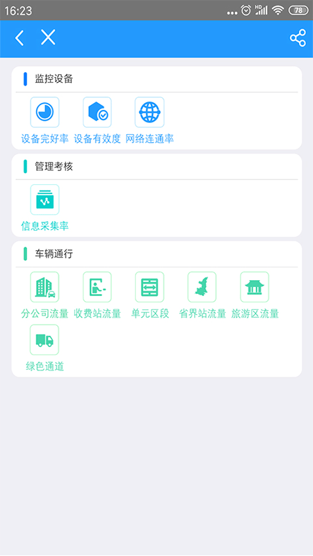 陕西高管通(高速公路监管)截图