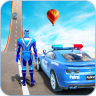 特技警车空中挑战(Police Hero Car Stunts Racing)