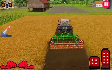 拖拉机手推车农业Tractor Trolley Farming