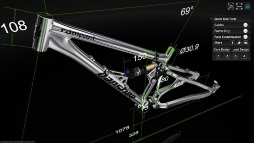 bike 3D configurator AR截图