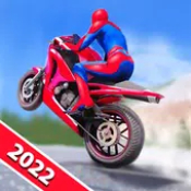 超级英雄赛车特技Super hero Racing Bike Stunt