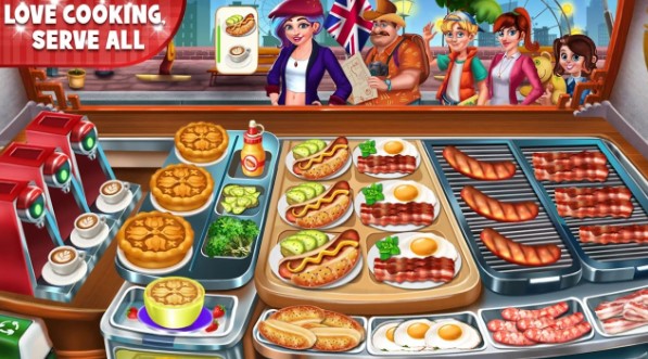 食品卡车帝国Food Truck Empire Cooking Game