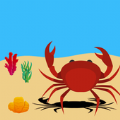 Crab(螃蟹海滩生存)