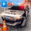 先进的警车停车场Advance Police Parking