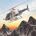 直升机模拟山脉Helicopter Simulator Mountain