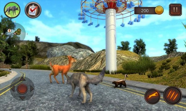 Wolf Dog Simulator(狼狗模拟器中文版)截图