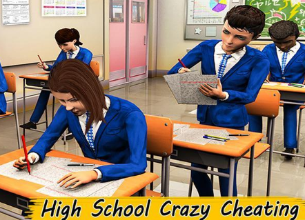 High School Cheating Boy Cheater Bob School Games