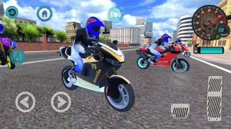 真正的摩托单车赛车Real Moto Bike Racing City Buff