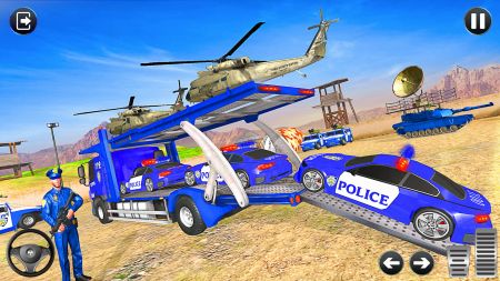 警察卡车运警车Police Transport Truck Game