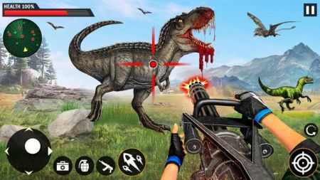 野生恐龙狩猎动物园Wild Dinosaur Hunting Zoo Game