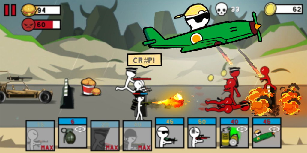 火柴人世界战争模拟器(Stickman Army)截图