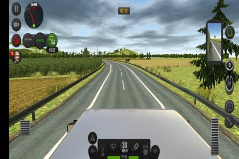 模拟卡车真实驾驶无限油版截图