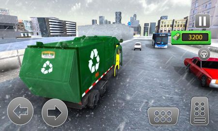 道路清扫车垃圾车Road Sweeper Garbage Truck Sim