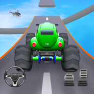 超级英雄汽车特技赛Car Stunt 3D