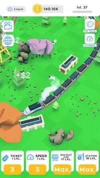 闲置列车铁路大亨Idle Trains Railway Tycoon