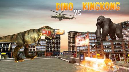 大猩猩粉碎城市King Kong Gorilla Dino Games