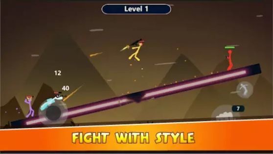 火柴人对决超级武士(Stick Battle - Super Warriors)截图