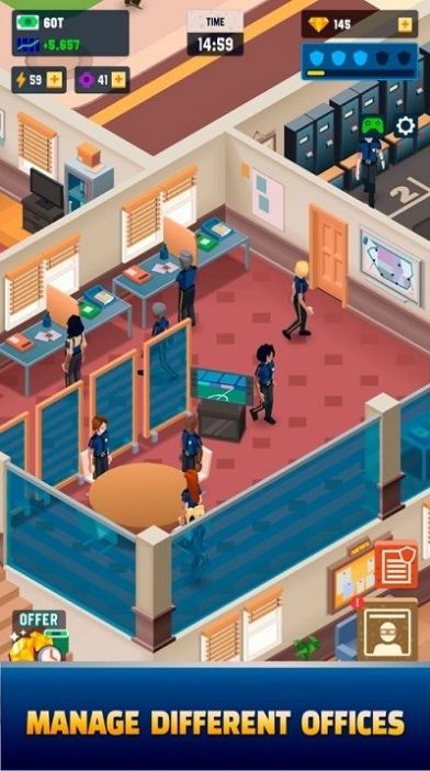 闲散的警察大亨Idle Police Tycoon