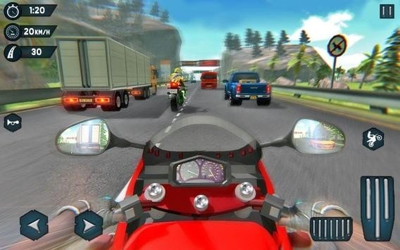 摩托竞赛交通狂热TrafficFunRider