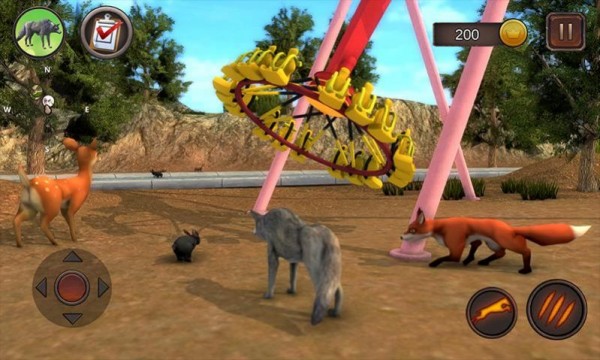 Wolf Dog Simulator(狼狗模拟器中文版)截图