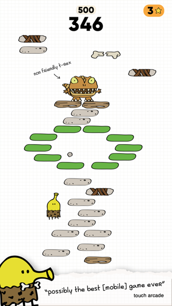 Doodle Jump(涂鸦跳跃2豪华版)截图